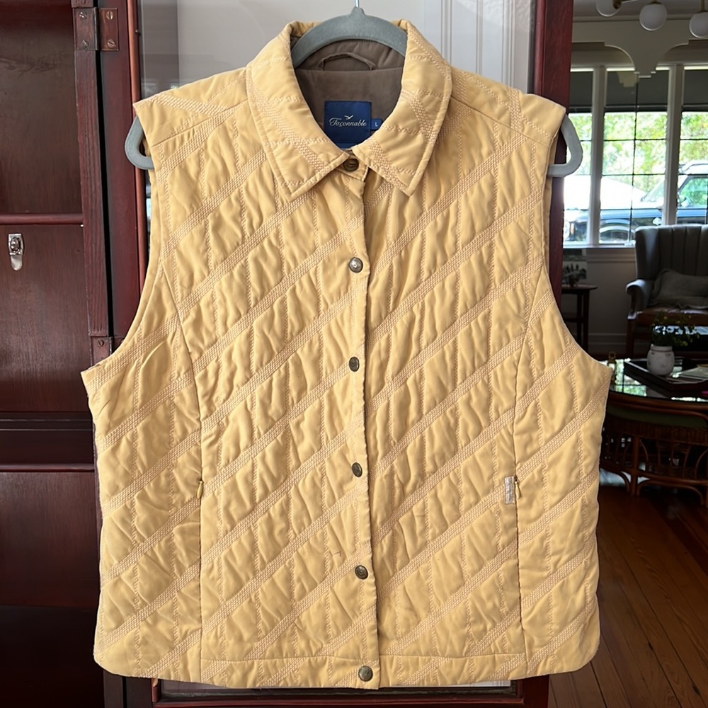 Faconnable Quilted Vest L